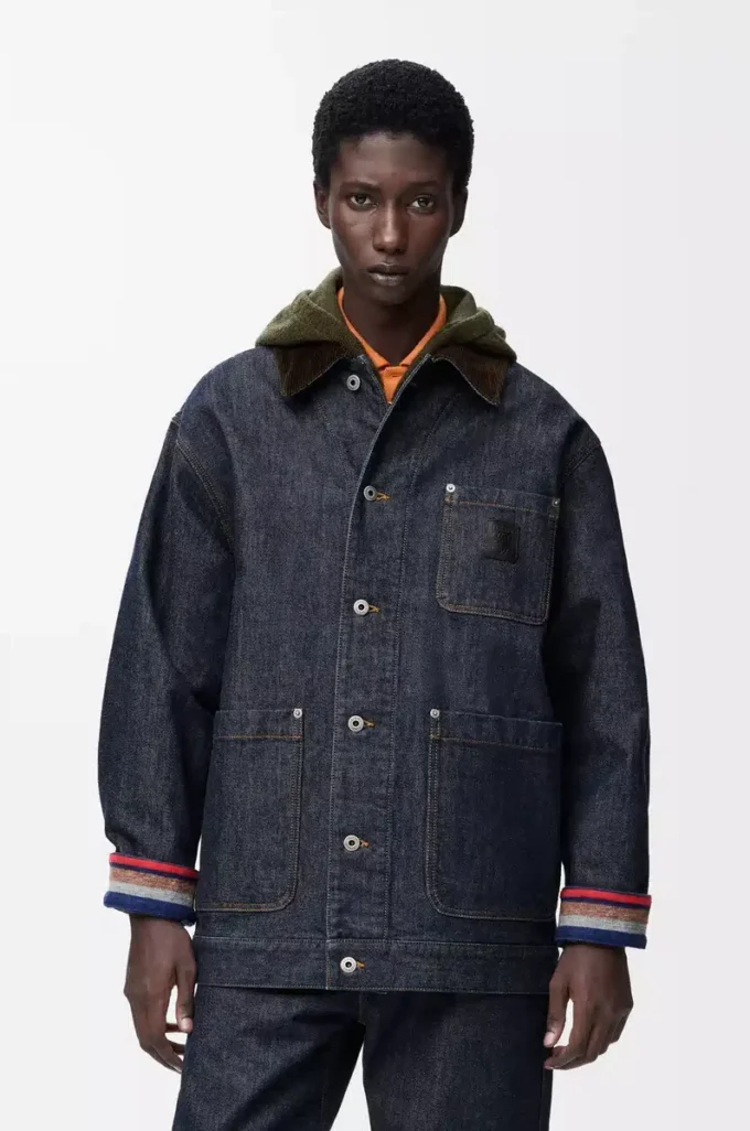 Jacka i denim Raw Denim/Blå Jacka i denim Raw Denim/Blå