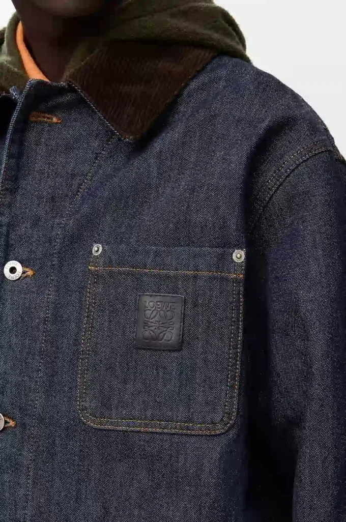 Jacka i denim Raw Denim/Blå Jacka i denim Raw Denim/Blå