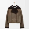Jacka i shearling Sage Jacka i shearling Sage