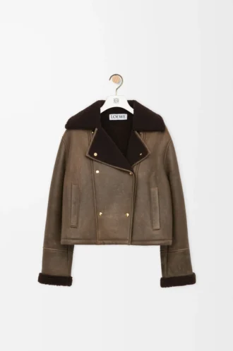 Jacka i shearling Sage