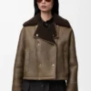 Jacka i shearling Sage Jacka i shearling Sage