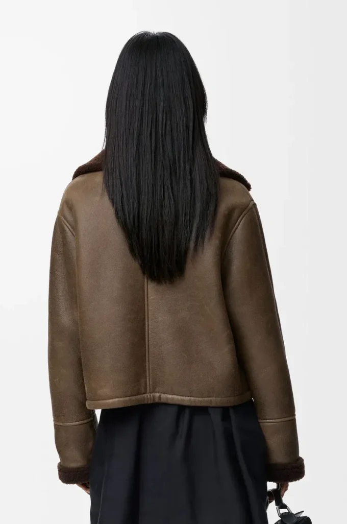 Jacka i shearling Sage Jacka i shearling Sage
