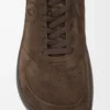 Jambo-sneakers i kalvskinnsmocka, mörkbruna Jambo-sneakers i kalvskinnsmocka, mörkbruna