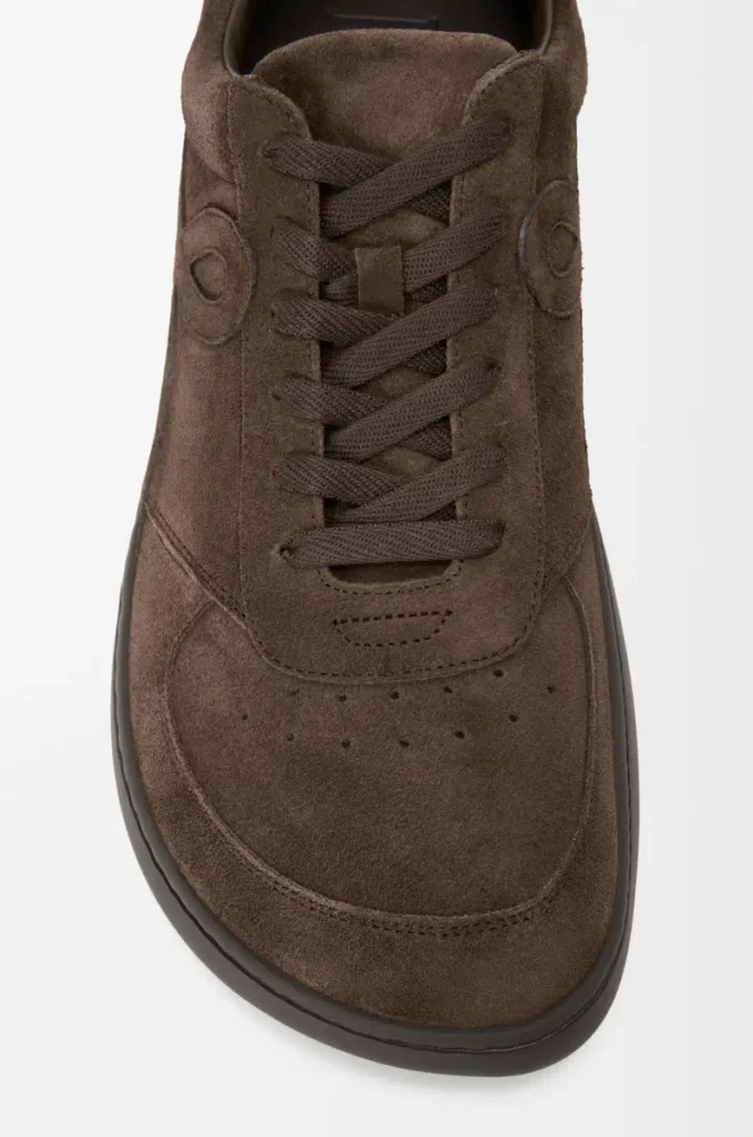 Jambo-sneakers i kalvskinnsmocka, mörkbruna Jambo-sneakers i kalvskinnsmocka, mörkbruna
