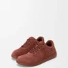 Jambo-sneakers i kalvskinnssuede, bränd röd Jambo-sneakers i kalvskinnssuede, bränd röd