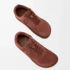 Jambo-sneakers i kalvskinnssuede, bränd röd Jambo-sneakers i kalvskinnssuede, bränd röd