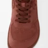 Jambo-sneakers i kalvskinnssuede, bränd röd Jambo-sneakers i kalvskinnssuede, bränd röd