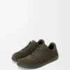 Jambo-sneakers i kalvskinnssuede Olivgrön Jambo-sneakers i kalvskinnssuede Olivgrön