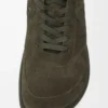 Jambo-sneakers i kalvskinnssuede Olivgrön Jambo-sneakers i kalvskinnssuede Olivgrön