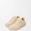 Jambo-sneakers i mocka av kalvskinn Oat Milk Jambo-sneakers i mocka av kalvskinn Oat Milk