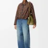 Jeans i denim Denimblå