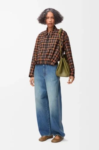 Jeans i denim Denimblå