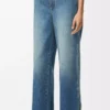 Jeans i denim Denimblå