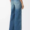 Jeans i denim Denimblå