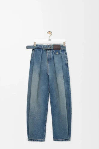 Jeans i denim Tvättad denim