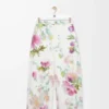 Jeans i denim Vit/Rosa
