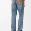 Jeans med raka ben i denim Blue