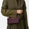 Joya-påse i nappa kalvskinn Mörk burgundy Joya-påse i nappa kalvskinn Mörk burgundy