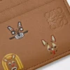 Kattkortfodral i klassiskt kalvskinn Mocha Kattkortfodral i klassiskt kalvskinn Mocha