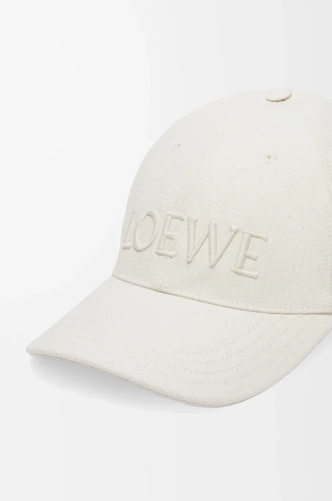 Keps i canvas Soft White Keps i canvas Soft White
