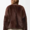 Kofta i shearling Brun Kofta i shearling Brun