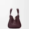 Kompakt Hammock-väska i kalvskinn, mörk burgundy Kompakt Hammock-väska i kalvskinn, mörk burgundy