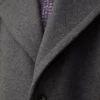Kort kappa i ull Grå melange Kort kappa i ull Grå melange