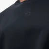 Kort T-shirt i bomull Svart Kort T-shirt i bomull Svart