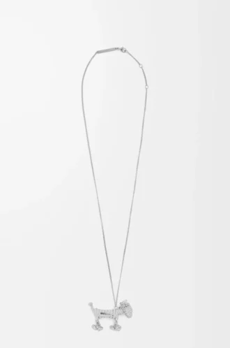 Korthårig hundhalsband Silver Korthårig hundhalsband Silver