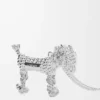 Korthårig hundhalsband Silver Korthårig hundhalsband Silver