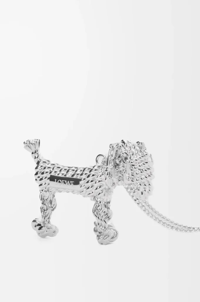 Korthårig hundhalsband Silver Korthårig hundhalsband Silver