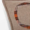 Kudde i ull och kashmir Beige/Orange Kudde i ull och kashmir Beige/Orange