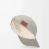 L-lappkeps i bomull Shell Grey