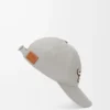 L-lappkeps i bomull Shell Grey
