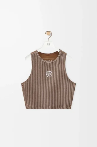 Linne i teknisk jersey Brun/Rosa Linne i teknisk jersey Brun/Rosa