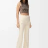 Linne i teknisk jersey Brun/Rosa Linne i teknisk jersey Brun/Rosa