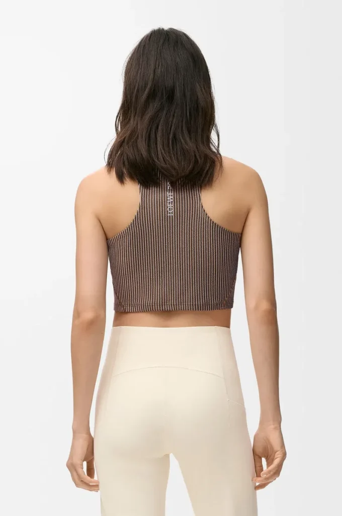 Linne i teknisk jersey Brun/Rosa Linne i teknisk jersey Brun/Rosa