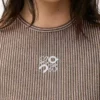 Linne i teknisk jersey Brun/Rosa Linne i teknisk jersey Brun/Rosa
