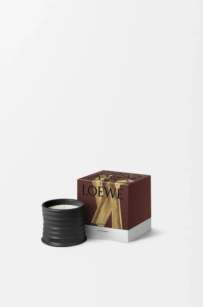 Litet Palo Santo-ljus Svart Litet Palo Santo-ljus Svart