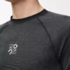 Långärmad topp i teknisk jersey Svart Långärmad topp i teknisk jersey Svart