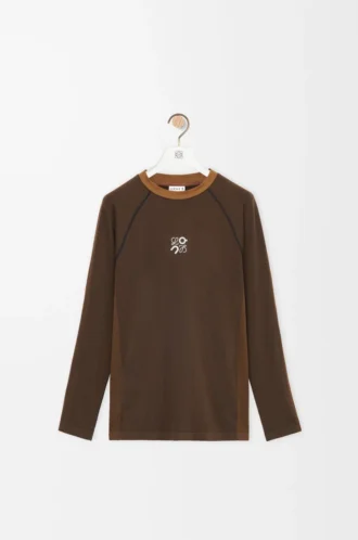 Långärmad topp i teknisk jersey Toffee Långärmad topp i teknisk jersey Toffee