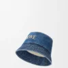 LOEWE bucket hat i denim Denim Blue LOEWE bucket hat i denim Denim Blue