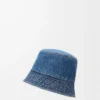 LOEWE bucket hat i denim Denim Blue LOEWE bucket hat i denim Denim Blue