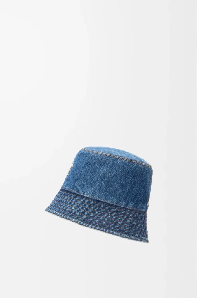 LOEWE bucket hat i denim Denim Blue LOEWE bucket hat i denim Denim Blue