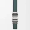 LOEWE Grafiskt bälte i slätt kalvskinn Deep Forest/Palladium LOEWE Grafiskt bälte i slätt kalvskinn Deep Forest/Palladium