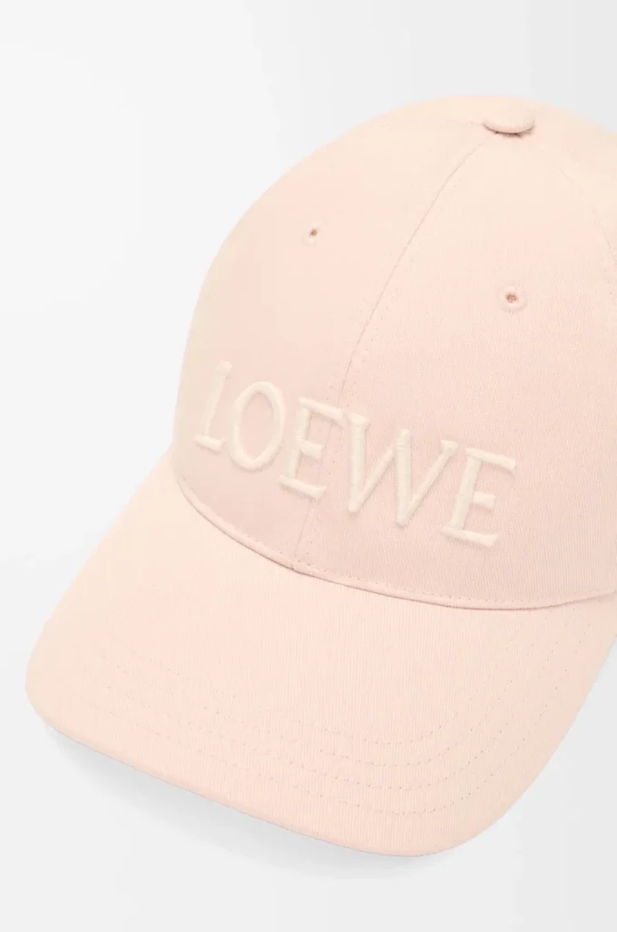 LOEWE-keps i canvas, blush LOEWE-keps i canvas, blush