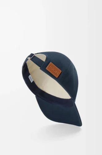 LOEWE keps i canvas Deep Navy