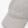 LOEWE-keps i canvas Lady Grey LOEWE-keps i canvas Lady Grey