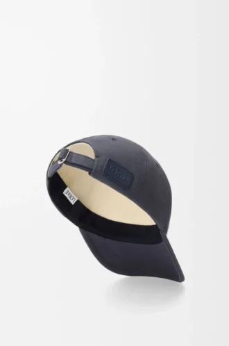 LOEWE-keps i canvas Marinblå LOEWE-keps i canvas Marinblå