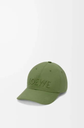 LOEWE-keps i canvas, salviagrön LOEWE-keps i canvas, salviagrön